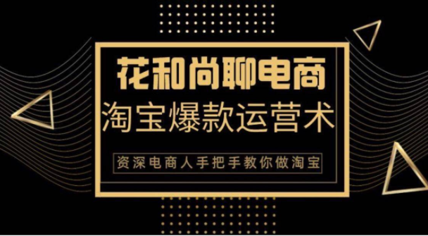 花和尚·天猫淘宝爆款运营实操技术，手把手教你月销万件的爆款打造技巧-收集菌资源站