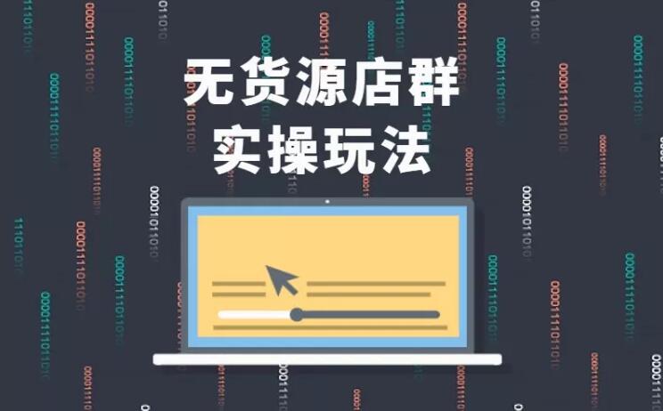 无货源店群实操玩法，蓝海选品的独特思路，店群软件操作方法（45节视频课）-收集菌资源站