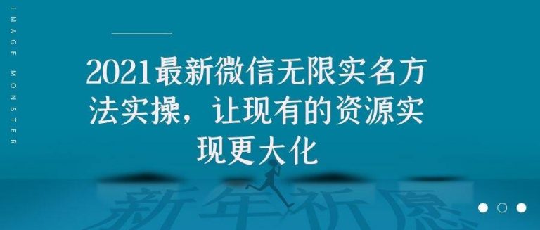 2021最新V芯无限实名方法实操，让现有的资源实现更大化-收集菌资源站