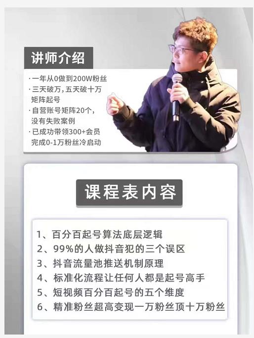 孤狼抖音矩阵2022新课：账号定位/变现逻辑/IP打造/案例拆解-收集菌资源站