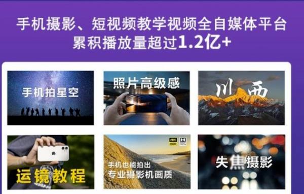 2022玩转手机影像全系课，零基础的小白也能进阶成为手机摄影专业人士-收集菌资源站