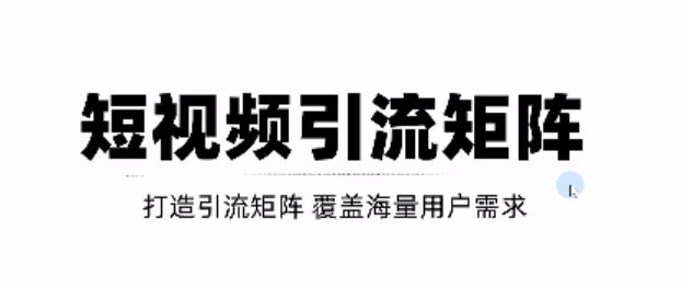 短视频引流矩阵打造，SEO+二剪裂变，效果超级好！【视频教程】-收集菌资源站