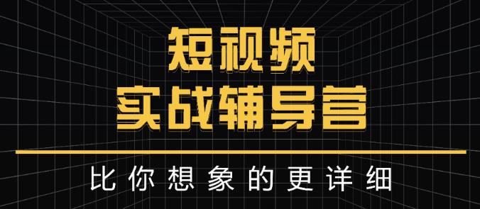 达人队长:短视频实战辅导营，比你想象的更详细-收集菌资源站