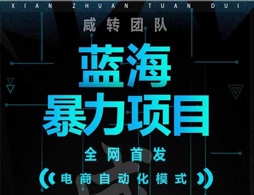 引流哥蓝海暴力躺赚项目：无需发圈无需引流无需售后，每单赚50-500（教程+线报群)-收集菌资源站