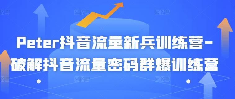 Peter抖音流量新兵训练营-破解抖音流量密码群爆训练营（新兵）-收集菌资源站