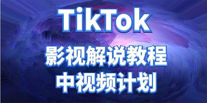 外面收费2980元的TikTok影视解说、中视频教程，比国内的中视频计划收益高-收集菌资源站