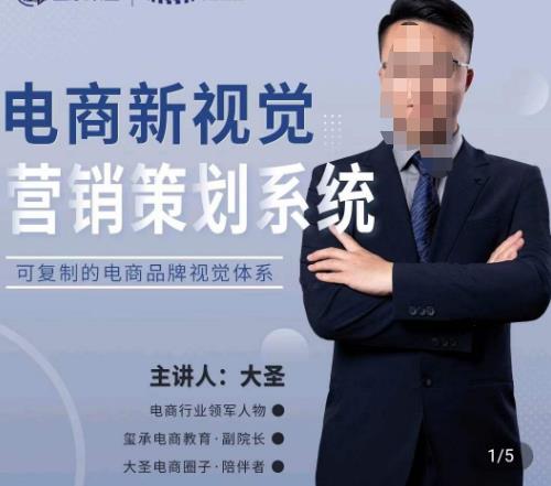 大圣·电商新视觉营销策划系统，可复制的电商品牌视觉识别系统-收集菌资源站